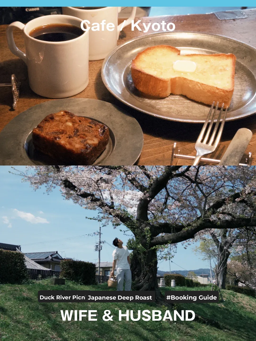 Kyoto | WIFE & HUSBAND 🧺 Picnic Reservation Guide by the Kamo River