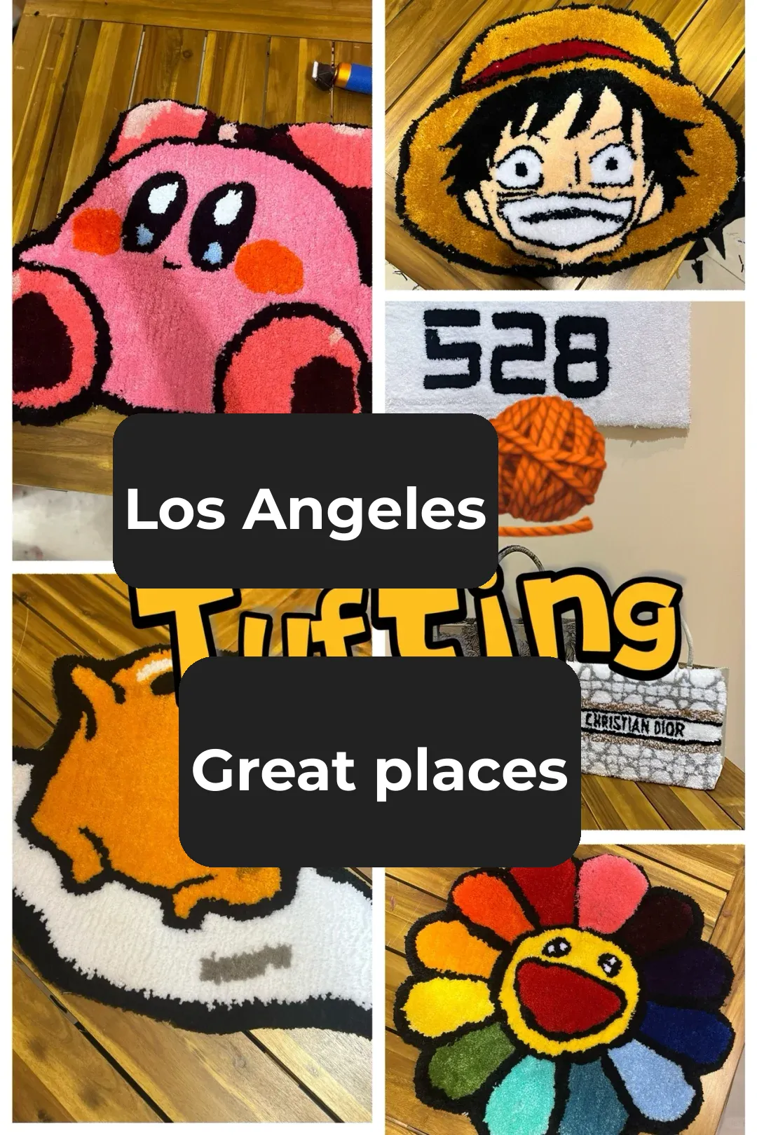 Los Angeles Tufting | A Paradise for DIY Enthusiasts 🧶