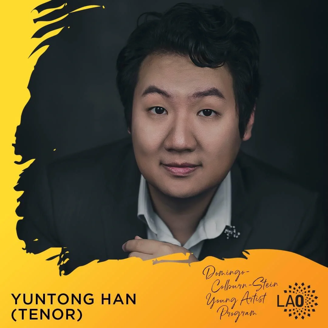 First Chinese 🇨🇳 Tenor at LA Opera's Young Artist Program