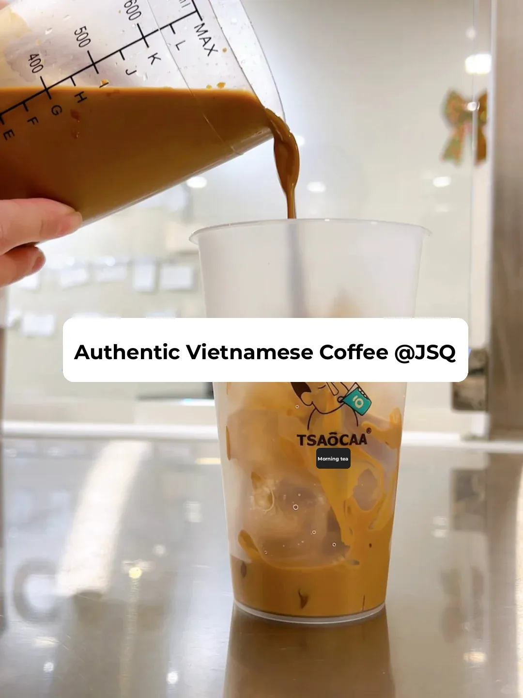 Finally Getting Vietnamese Coffee Daily in Jersey City, So Happy!