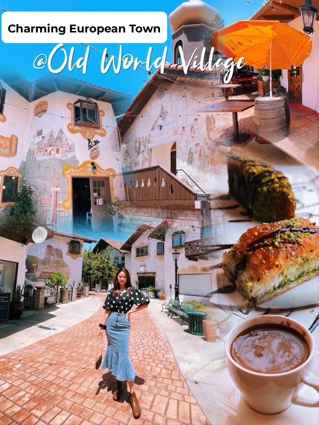 Los Angeles | 🕍 Hidden European-Style Village | Murals / Coffee / Market 🤩