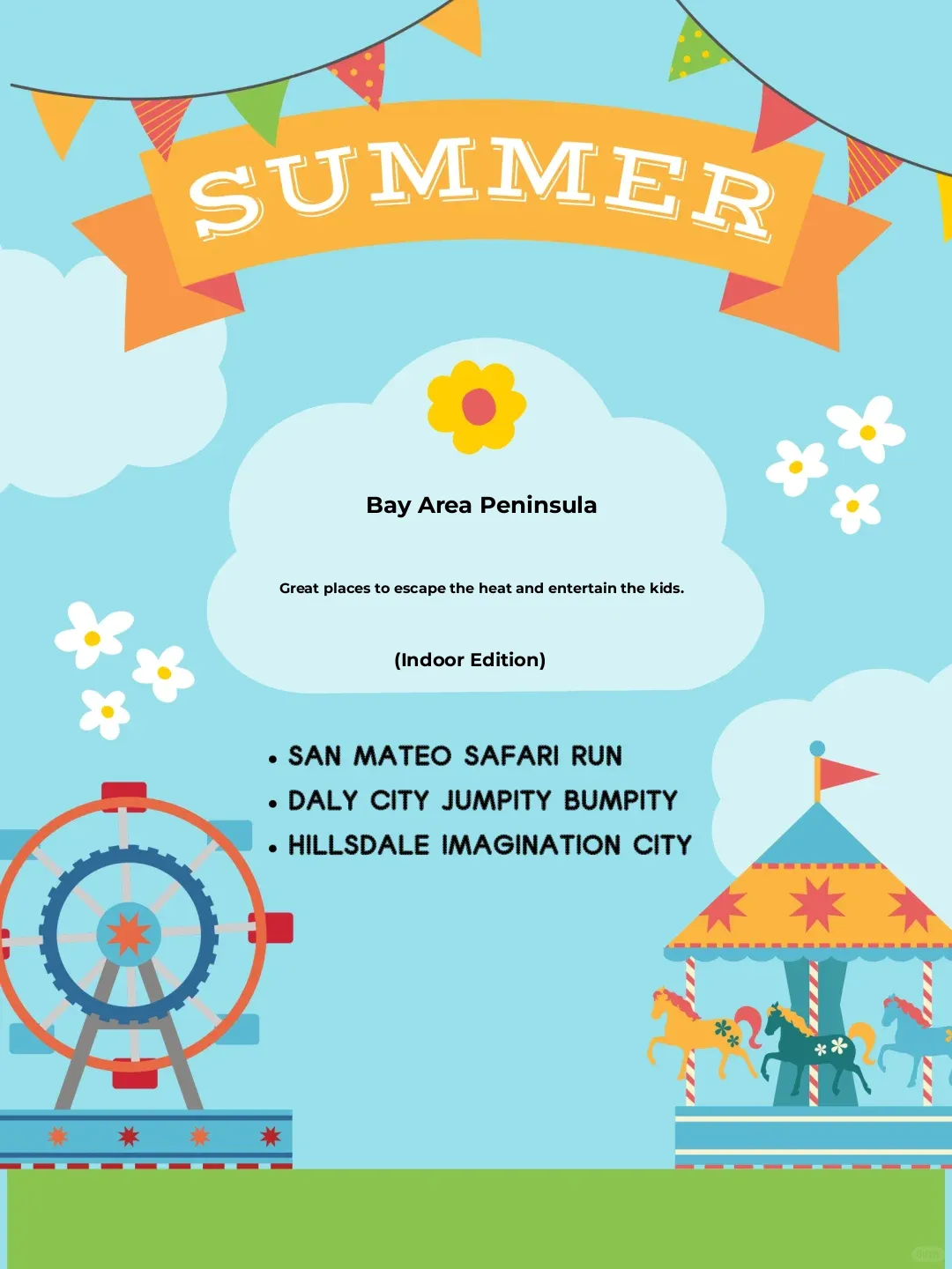 Bay Area Peninsula Kid-Friendly Spots | Indoor Playgrounds Roundup 🎠