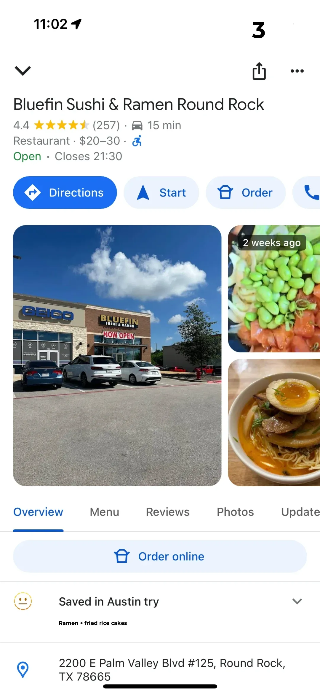 Austin | Food & Drinks | Ramen | Bluefin | 👍