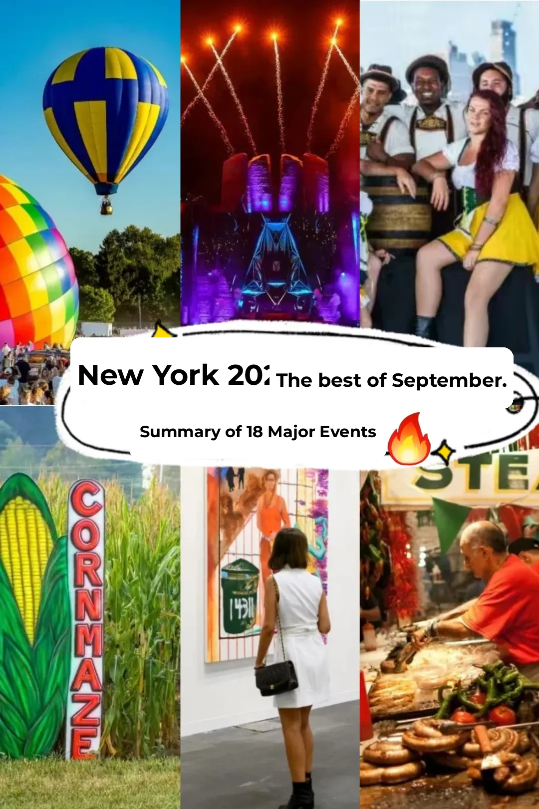 Top 18 Must-See Events in NYC This September 2023 🔥