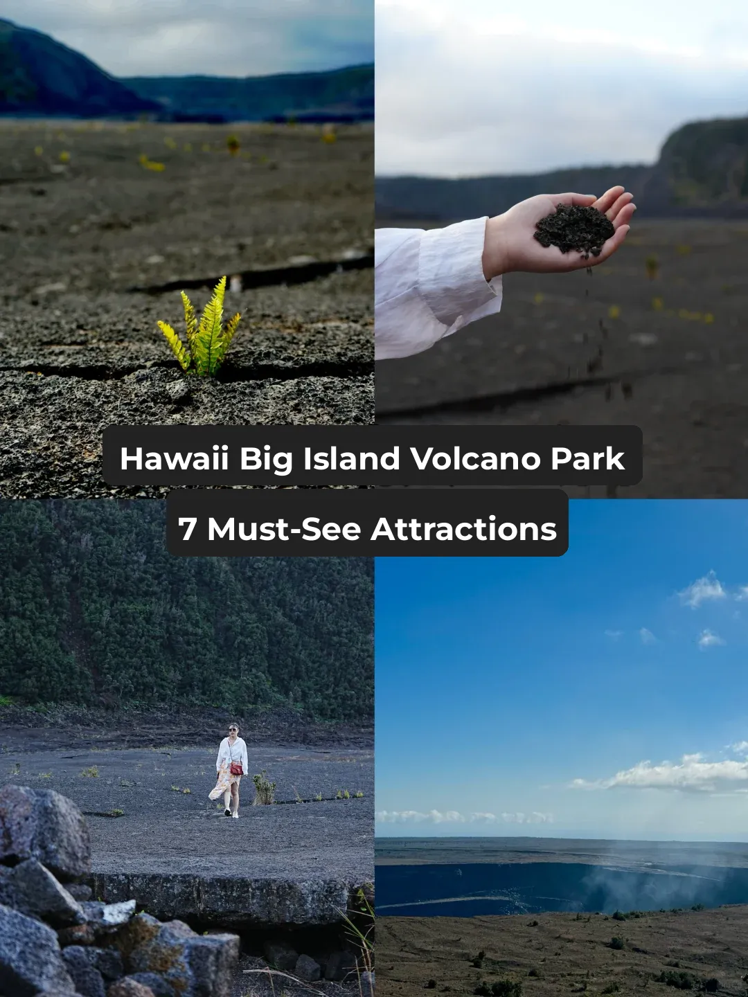 Hawaii's Big Island Volcanoes National Park: 7 Must-Visit Spots (with Map)