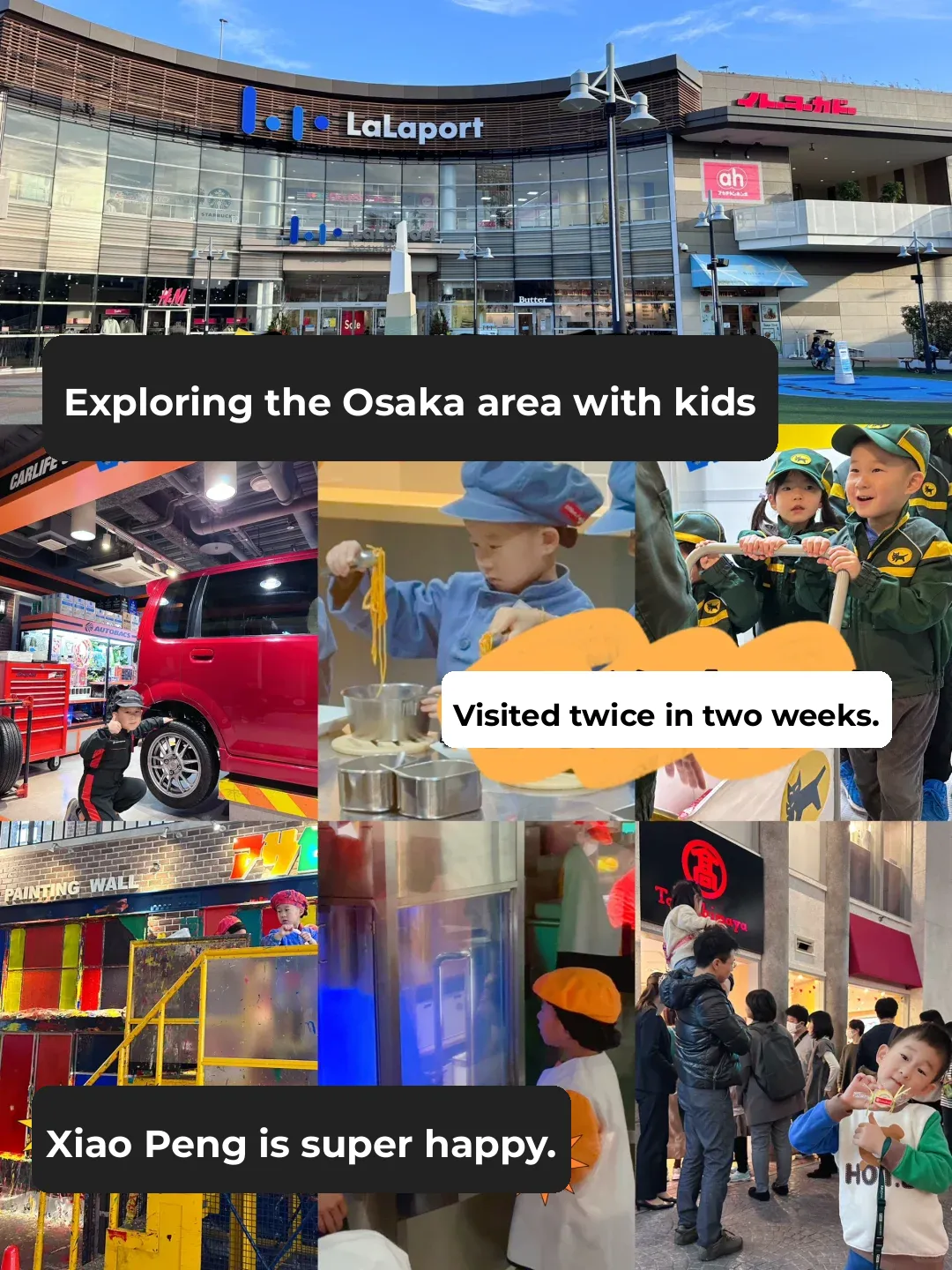 My little one loves coming here so much! We had to come back for a second round!