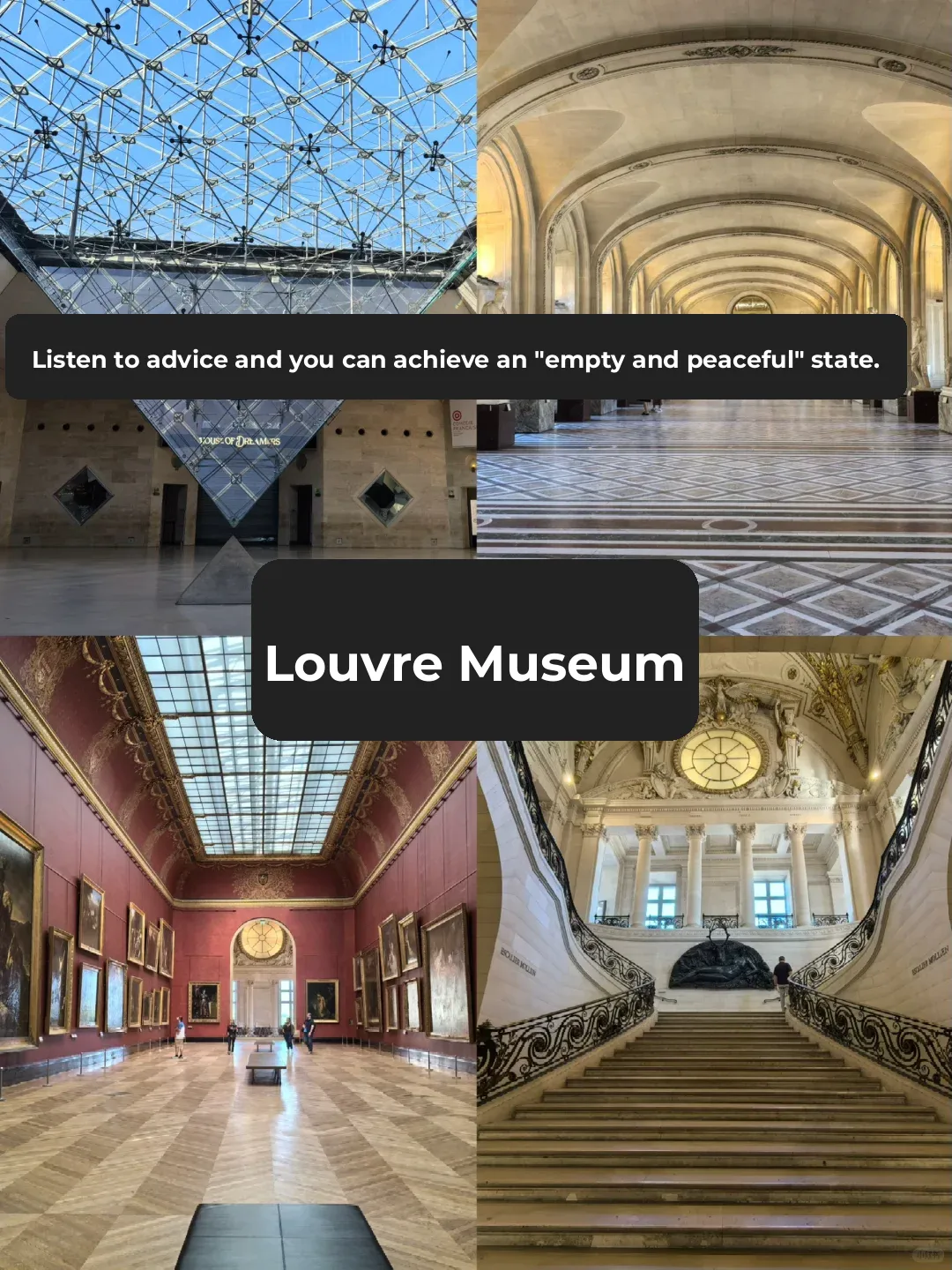 "Crowd-Free Louvre 🤳🏻 Route"
