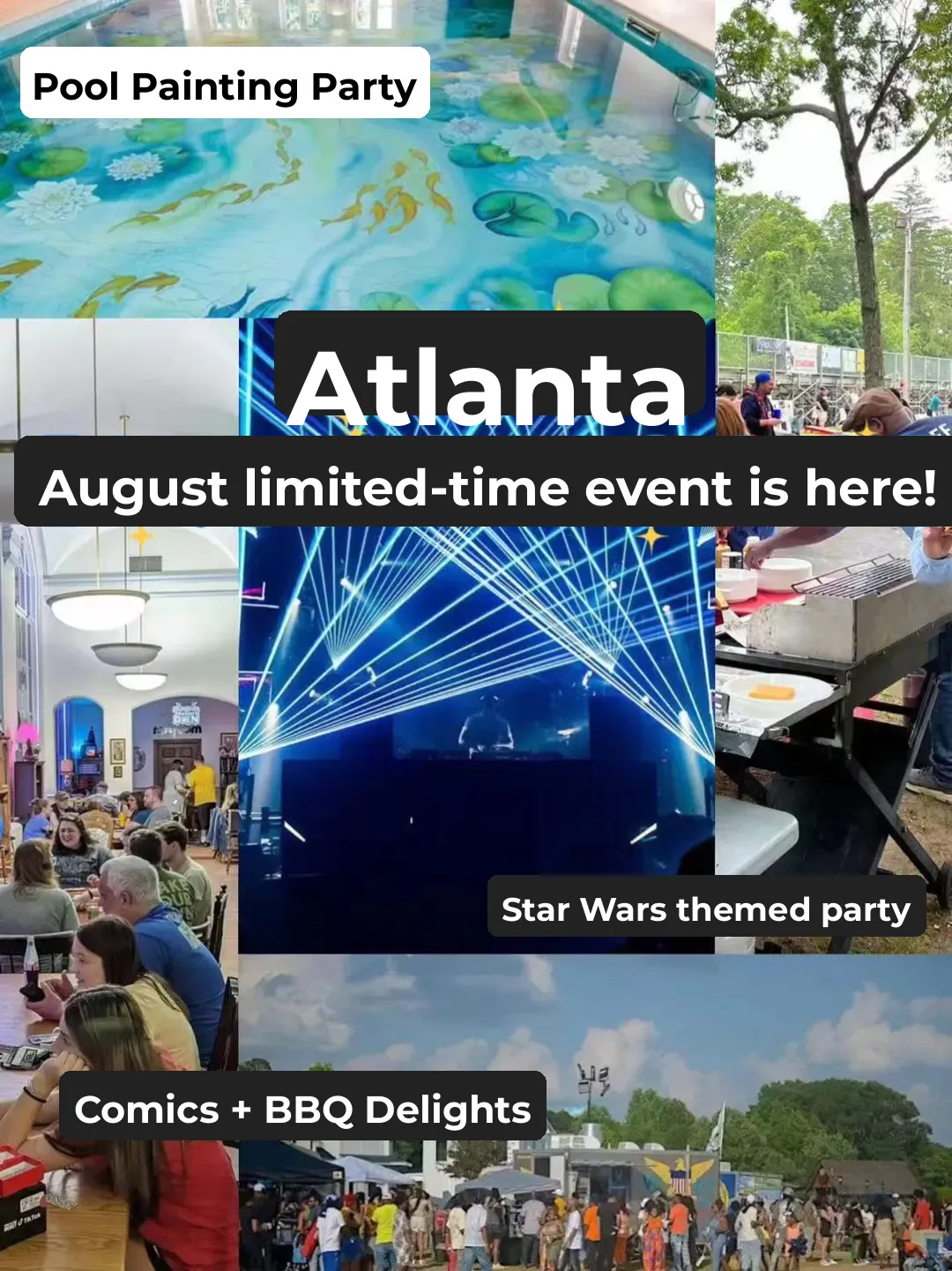Atlanta📍Limited-Time August🌈Events Are Here!