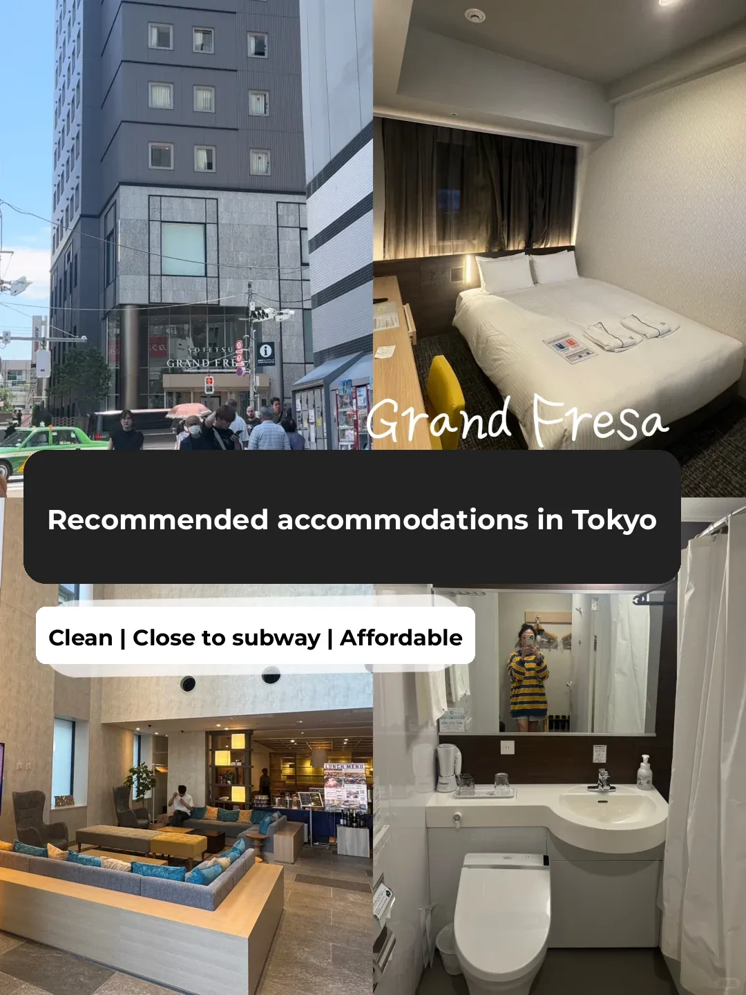 🇯🇵 Tokyo Shinjuku Area: Must-Stay Accommodation! Just 1 Minute from the Subway 🚇