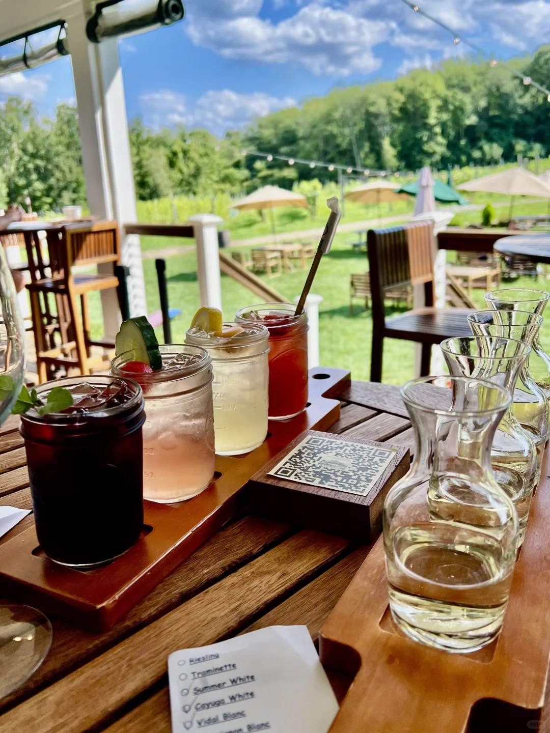Around Boston | A Leisurely Afternoon Sipping Fruit Wine Flights at the Vineyard 🍷