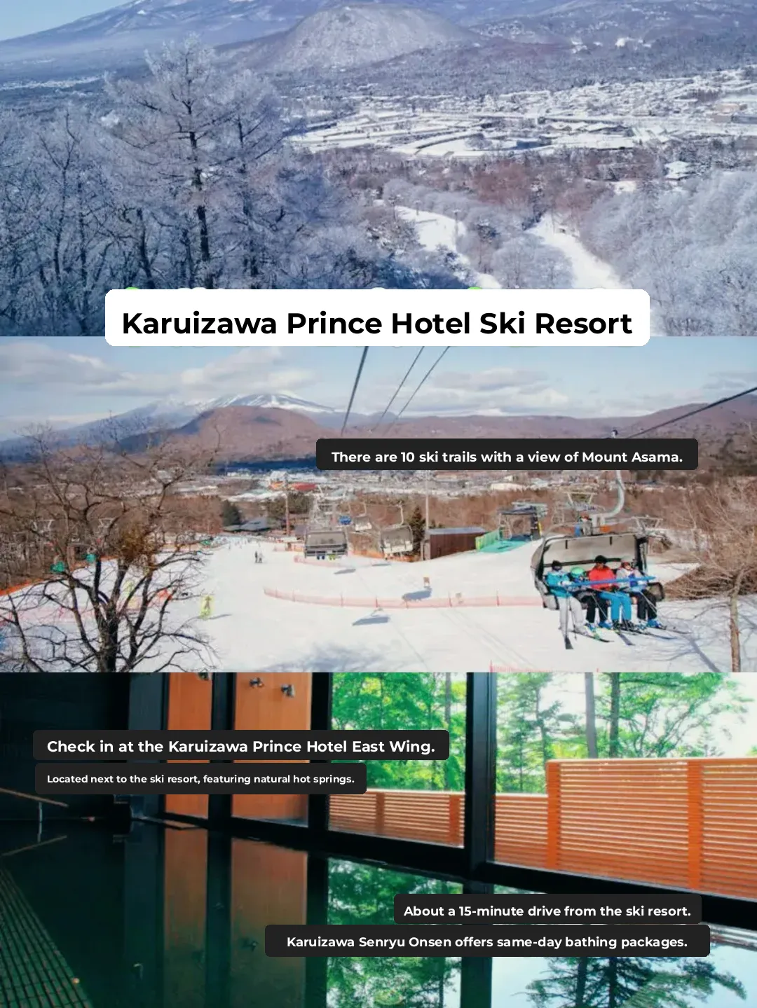 Skiing + Hot Springs: 3 Must-Visit Popular Ski Resorts Near Tokyo!!