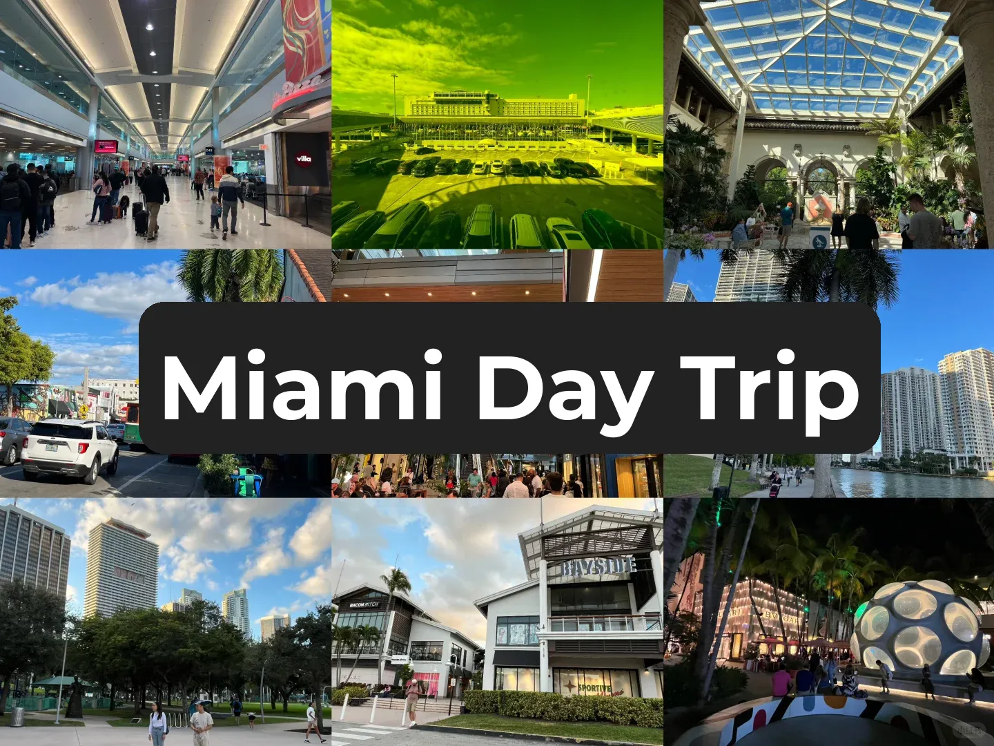 Miami, Florida Travel Journal: A One-Day Itinerary Guide for Car-Free Travelers (Part 1)