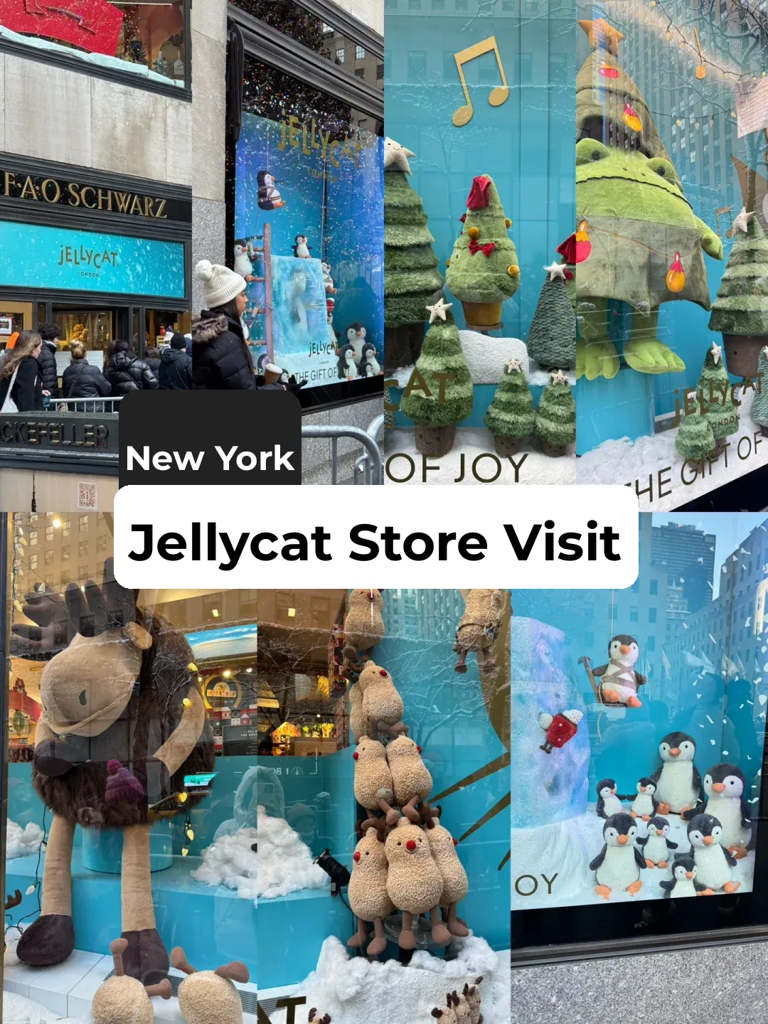 🧸Jellycat Store Visit｜New York City Walk