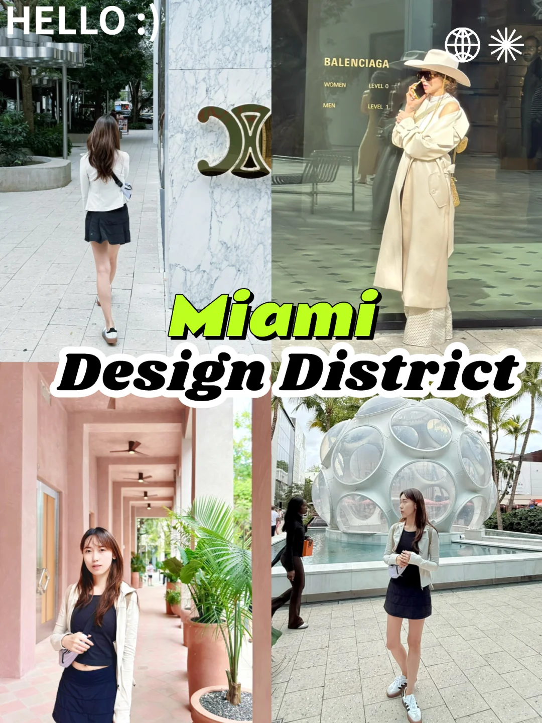 Must-Visit Spots for Fashion, Food & Art on Miami's City Walk 🎨