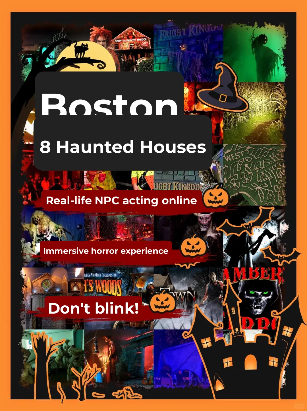 8 Must-Visit Haunted Houses in Boston for Halloween 🎃👻