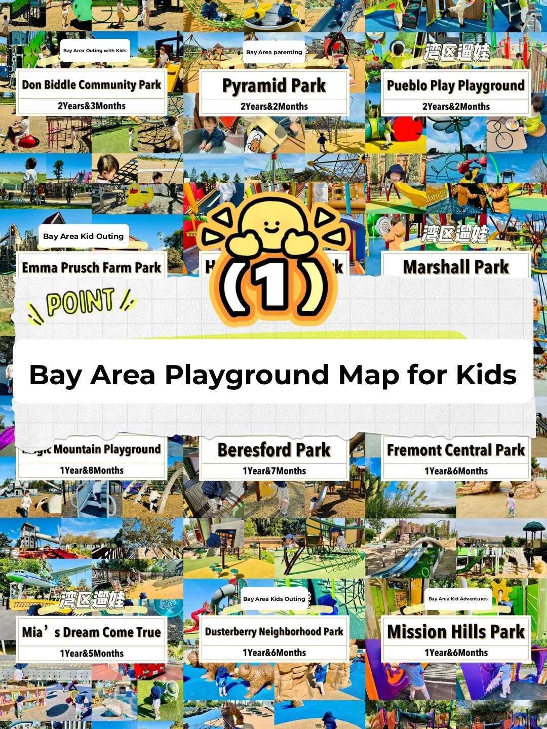 2Y&3M·Bay Area Playground Guide for Tots (Part 1)