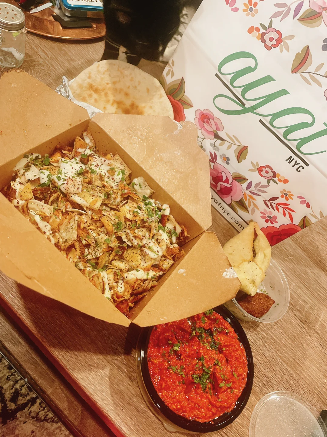 "Palestinian Cuisine Takeout at Ayat Bay Ridge 🇵🇸"