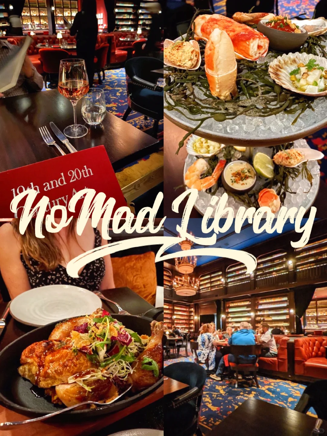 Las Vegas 🥂 Let’s Grab a Drink at the "NoMad Library"!
