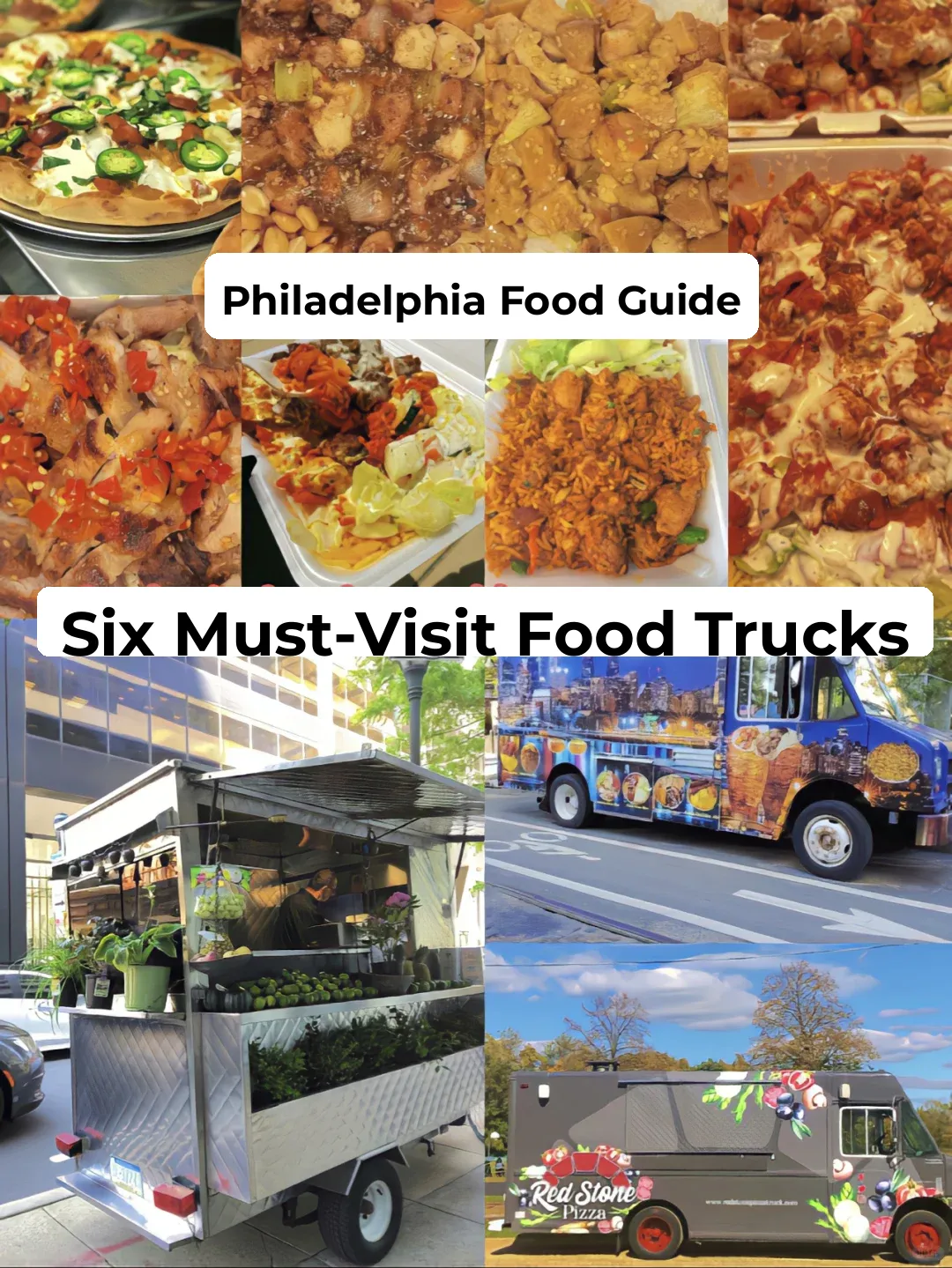 "Promise me, you have to try these six food trucks! ❗"