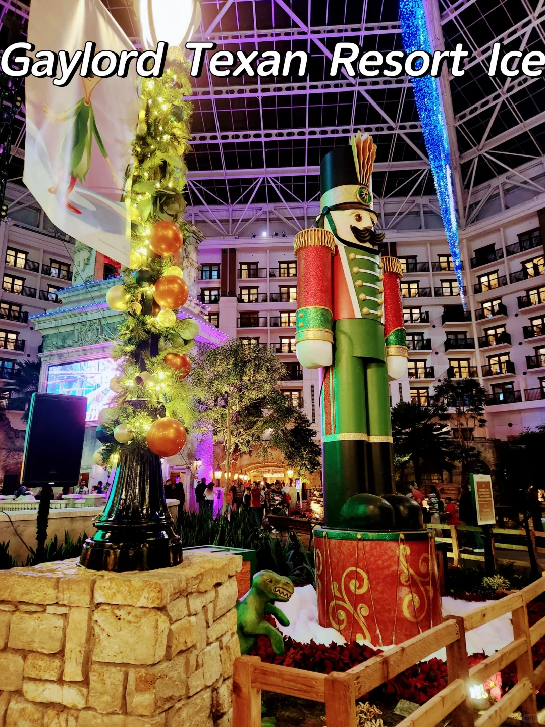 Christmas Getaway Destination: Gaylord Texan Resort in Dallas