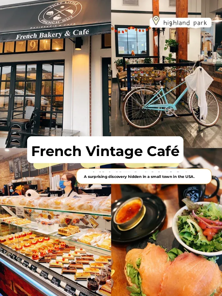 Chicago | ☕️ A Hidden French Retro Café in a Small Town