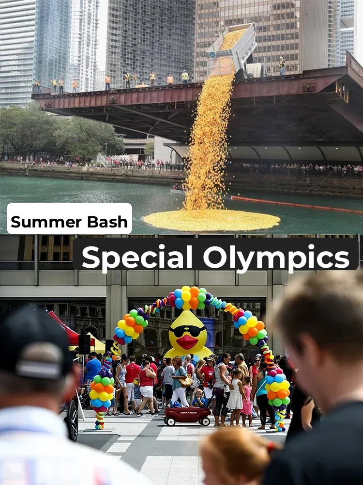 The Chicago Little Yellow Duck Festival is Here! 💛🦆💛