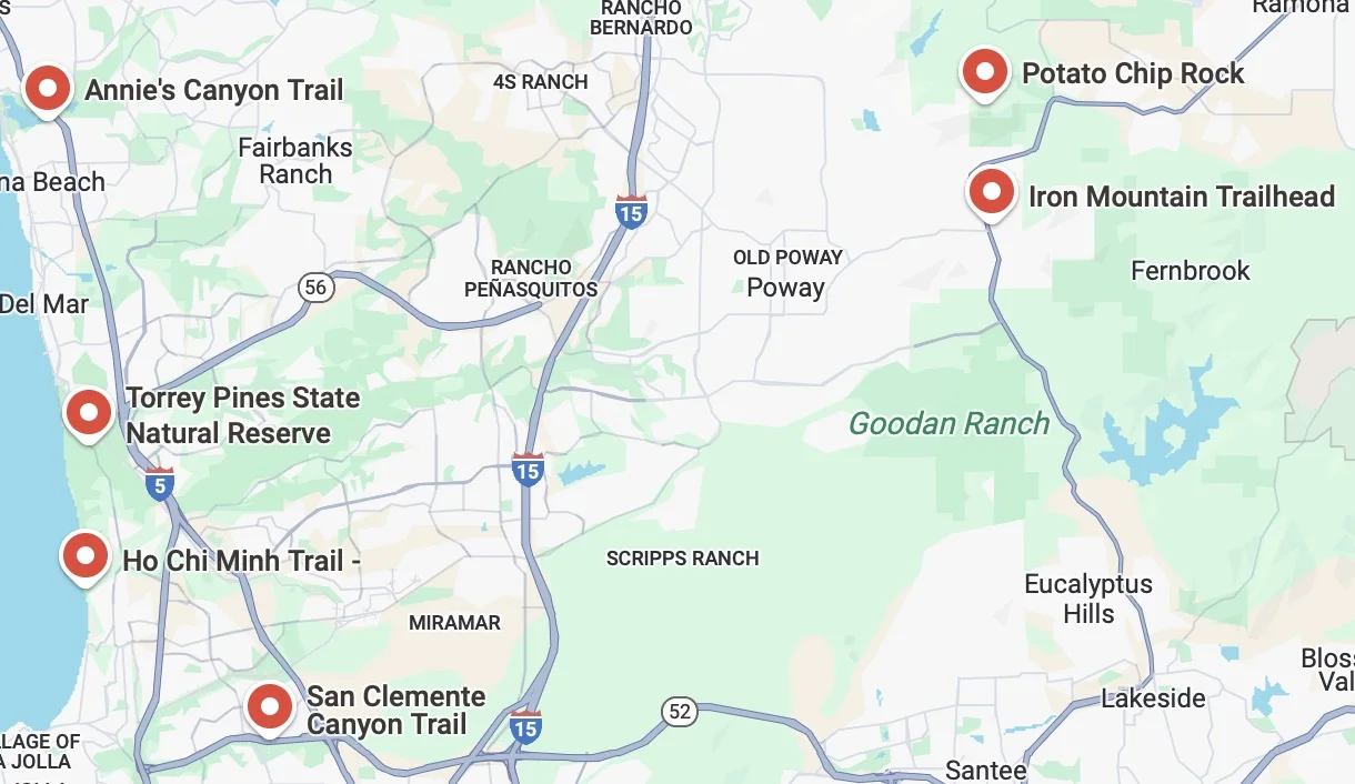 San Diego SD Trail Review