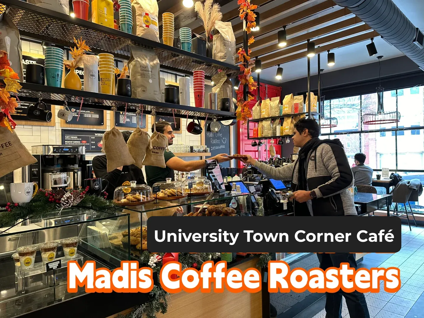 Madis Café on the Corner of University City, Philadelphia ☕️