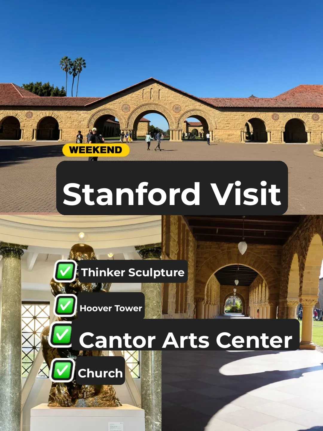 San Francisco Travel | Stanford Visit Guide | See Rodin's The Thinker
