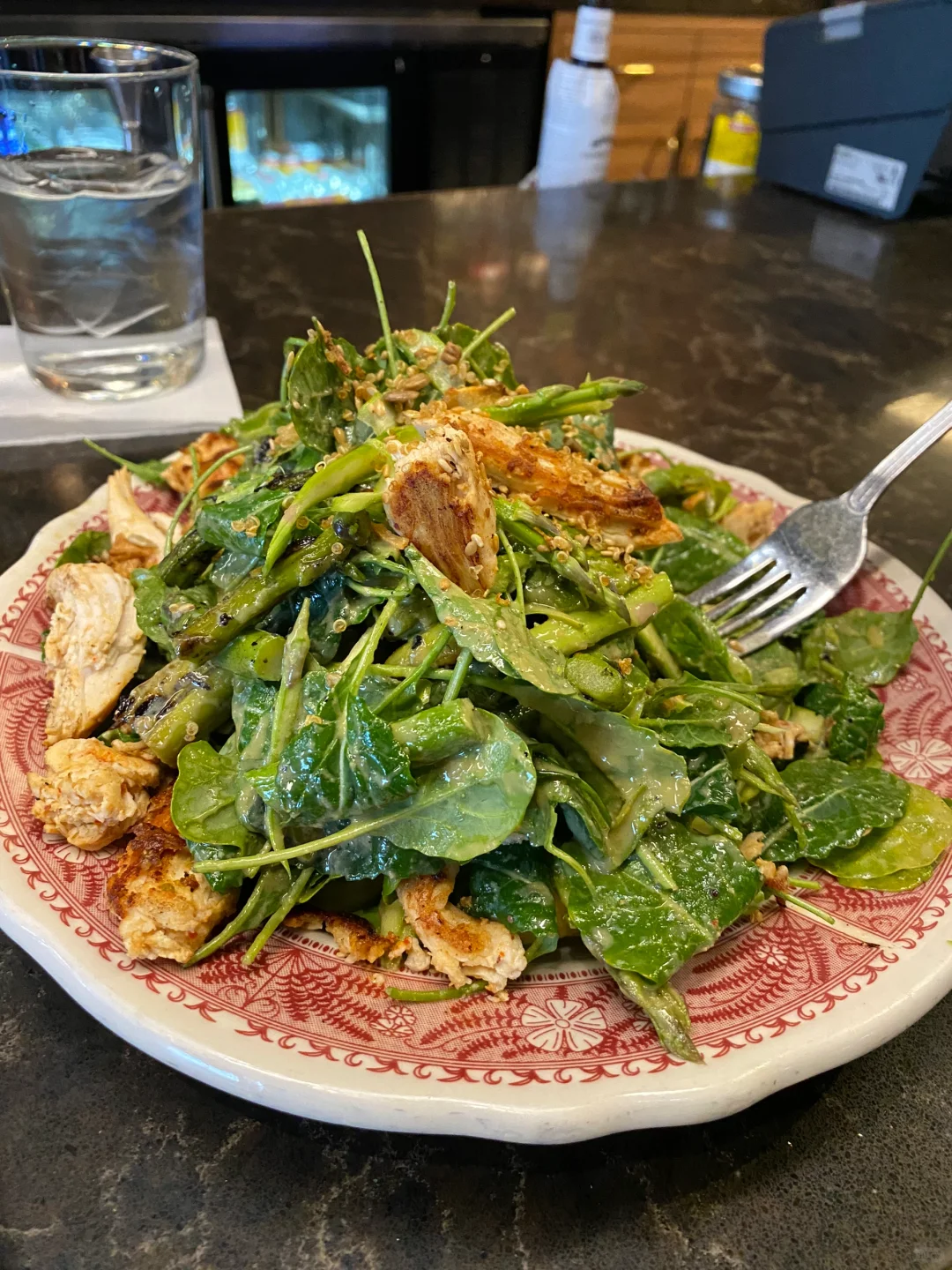 Best Avocado Salad at Chicago Airport