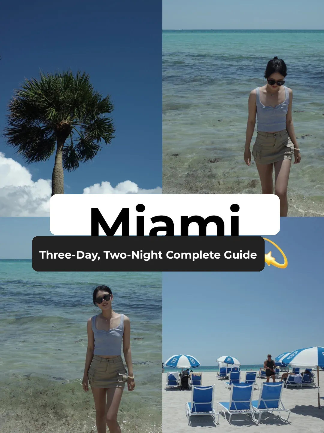 🏝️ Miami 3-Day Plog / Spring Break Beach Vibes – Time to Chill!