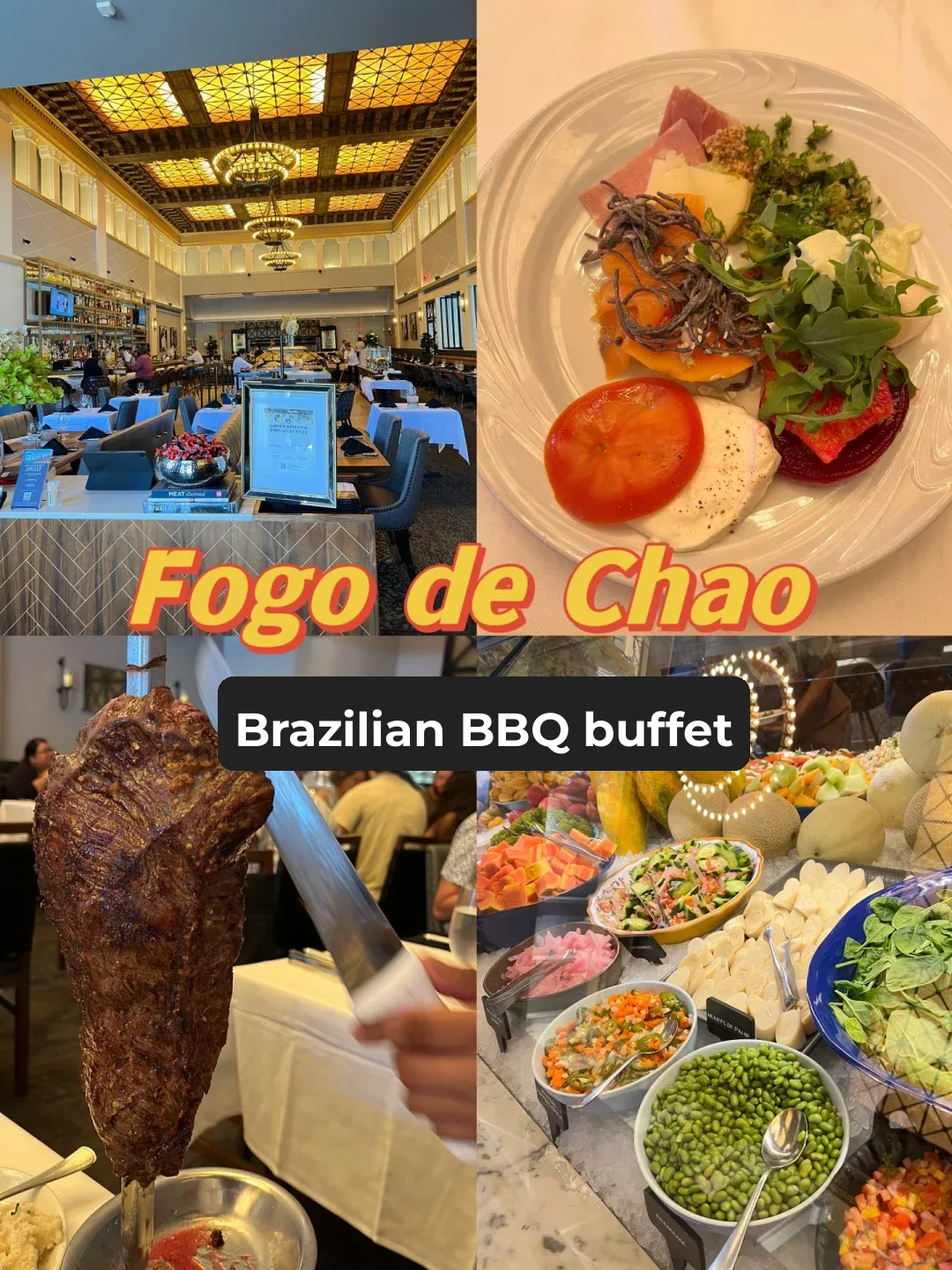 Half-Price Brazilian BBQ Buffet Review | Fogo De Chao