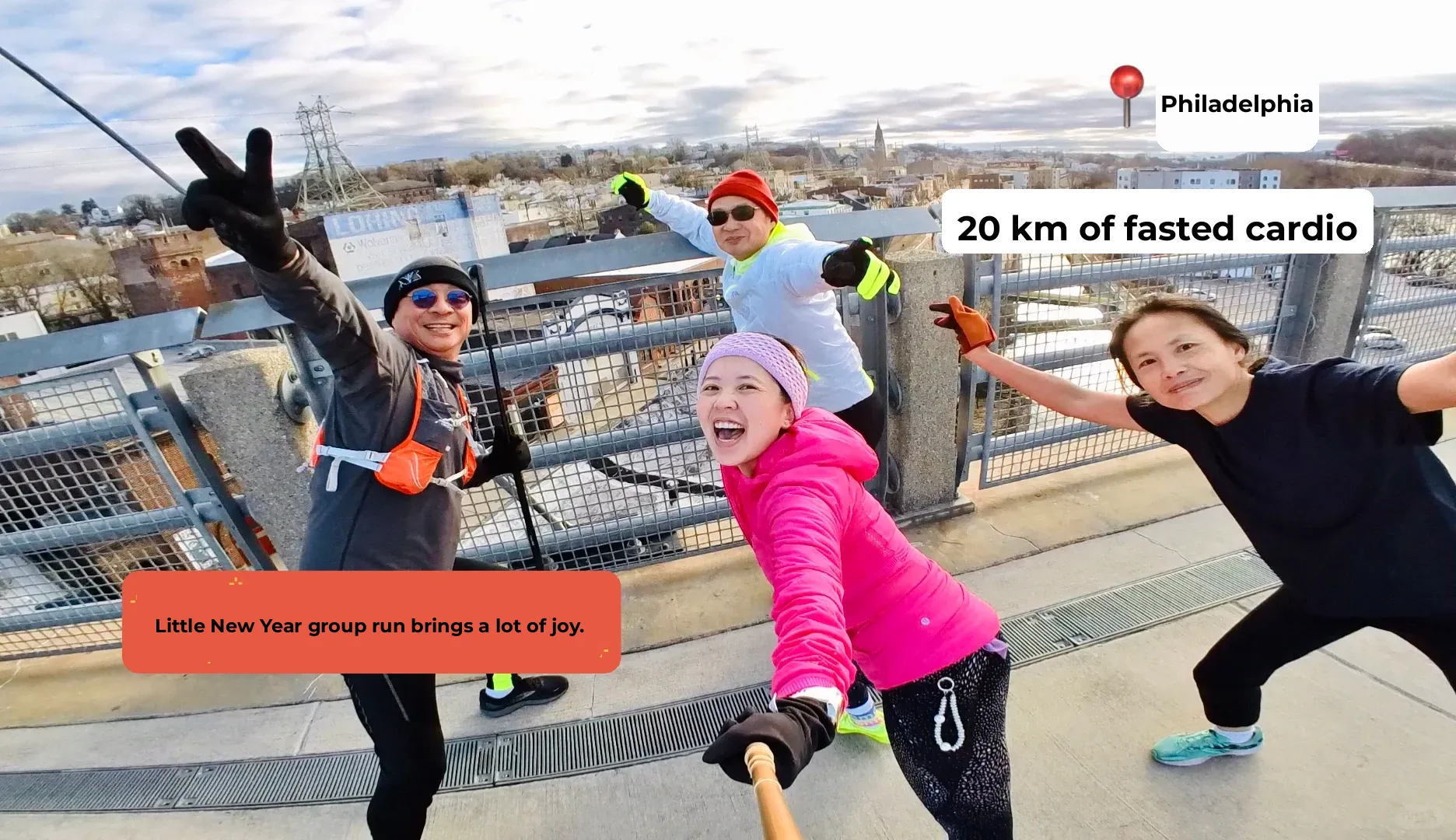 Weekend Group LSD Run in Philadelphia