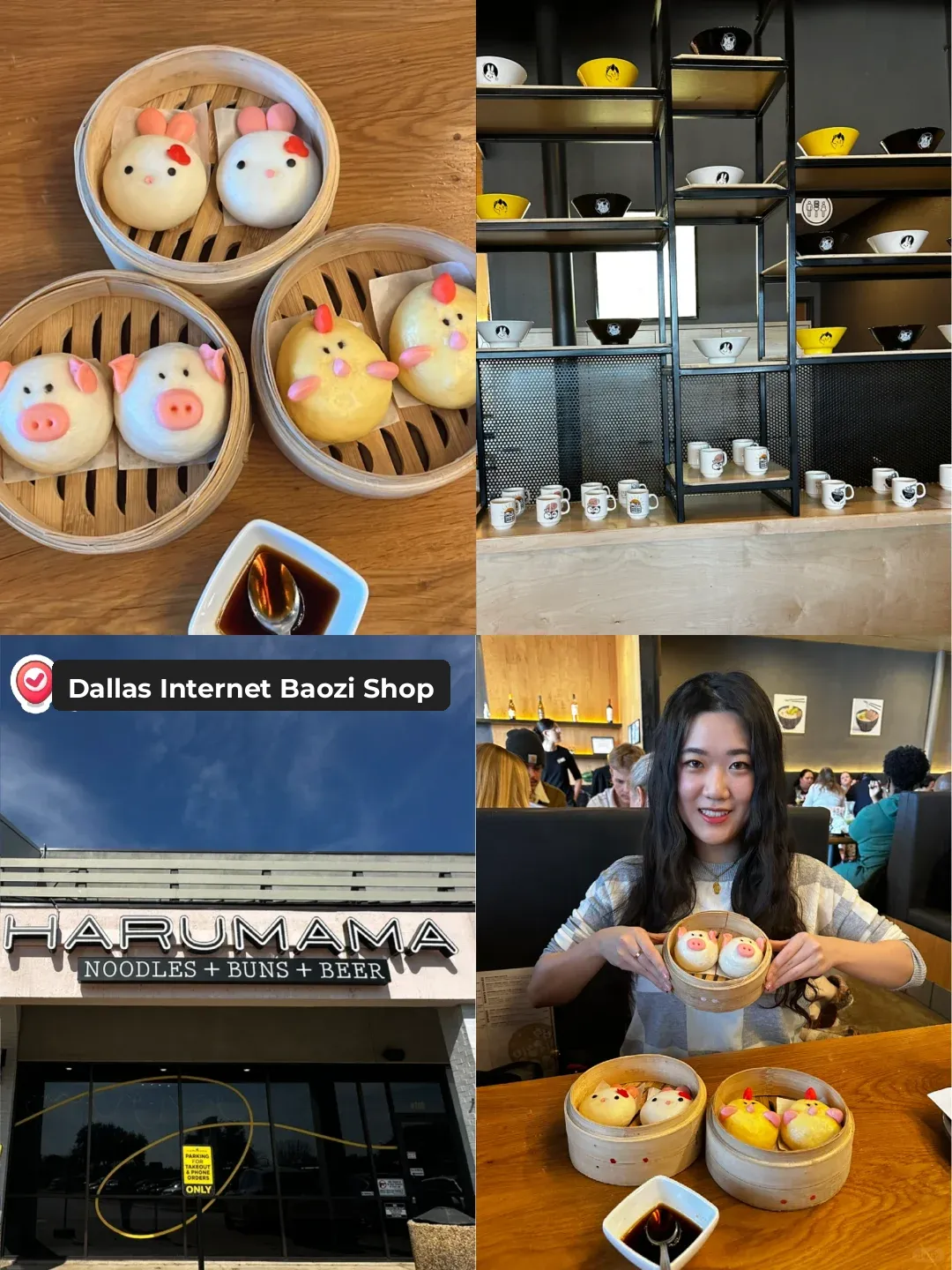 🐥🐷 Popular Baozi Shop Harumama Comes to Dallas!