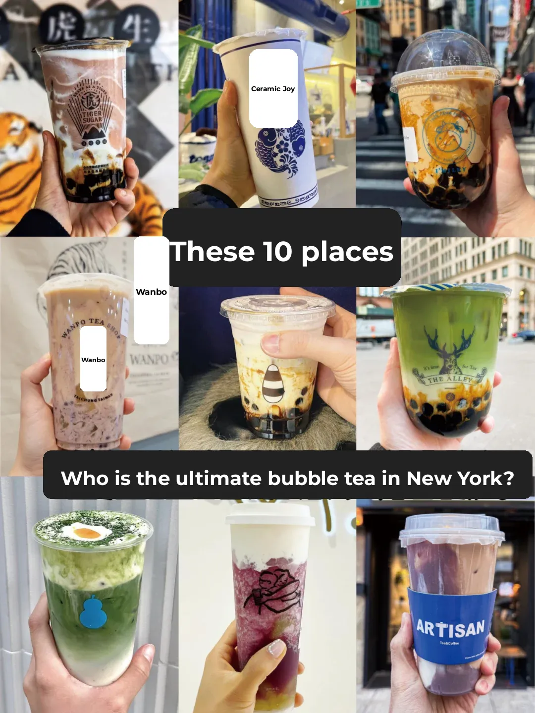 【Tea Lover's Paradise】2024 Ultimate Guide to NYC's Top Bubble Tea Spots