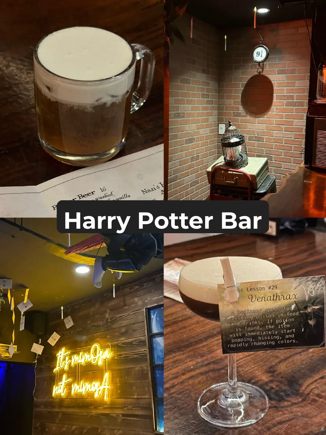 San Francisco | In SF! Harry Potter-themed bar 🪄!