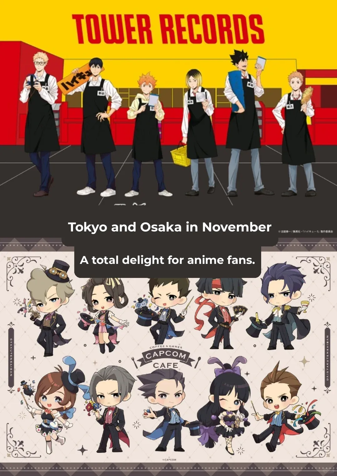 【Update】November Tokyo-Osaka Anime Expo Café