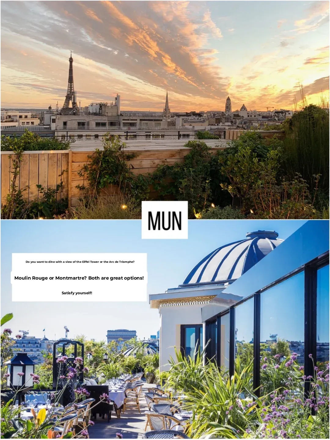 Top 9 Rooftop Restaurants to Experience the Best of Paris (Part 2)