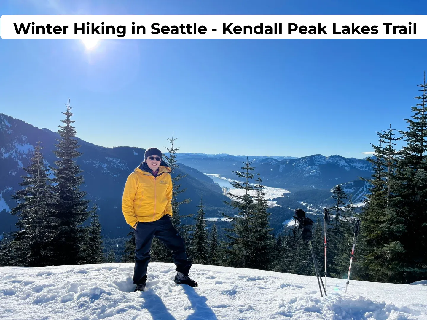 "Winter Hiking in Seattle - Kendall Peak Lakes Trail"