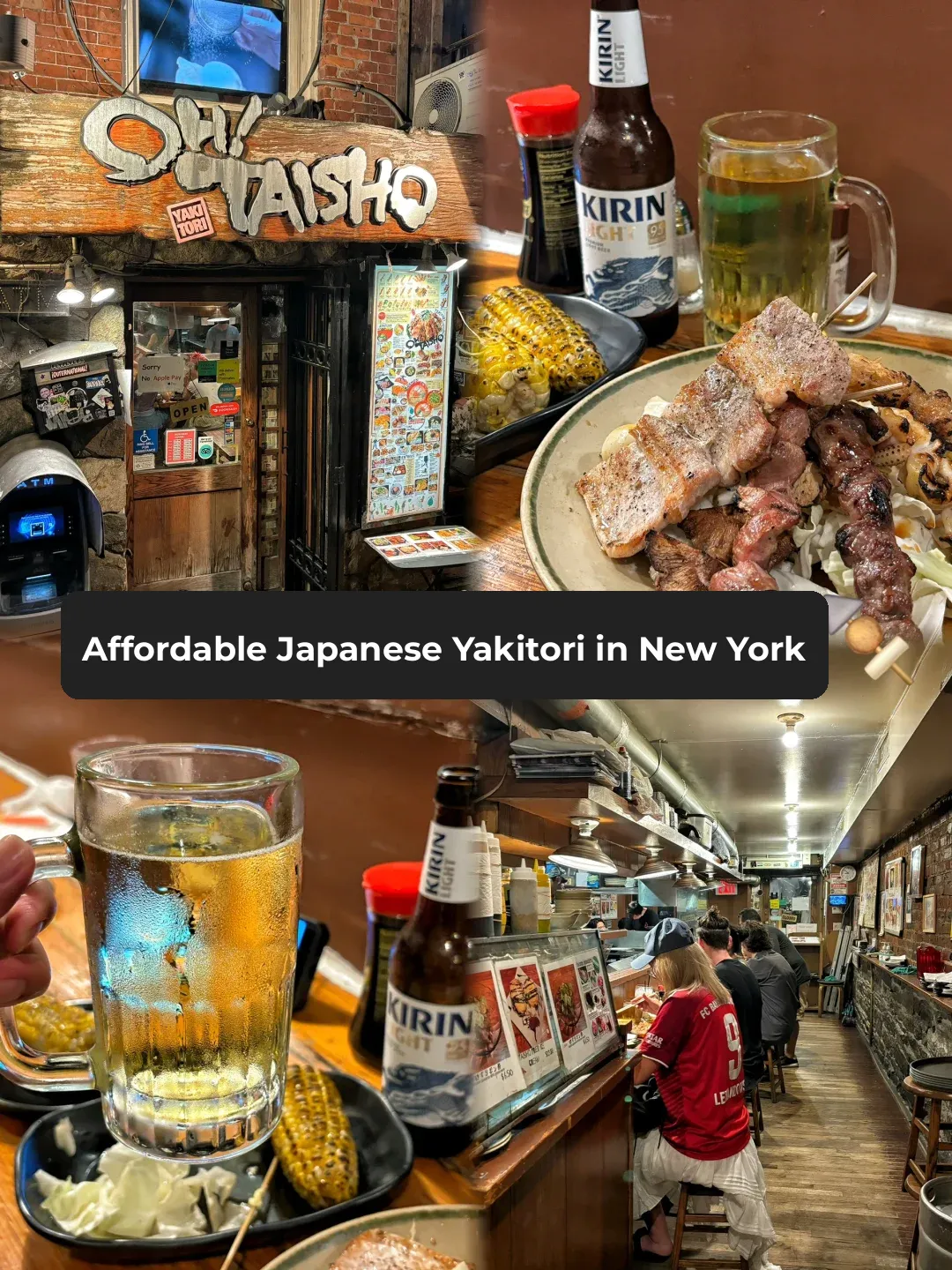 🍢 Affordable Japanese Yakitori in NYC | Japanese Late-Night Eatery 🏮
