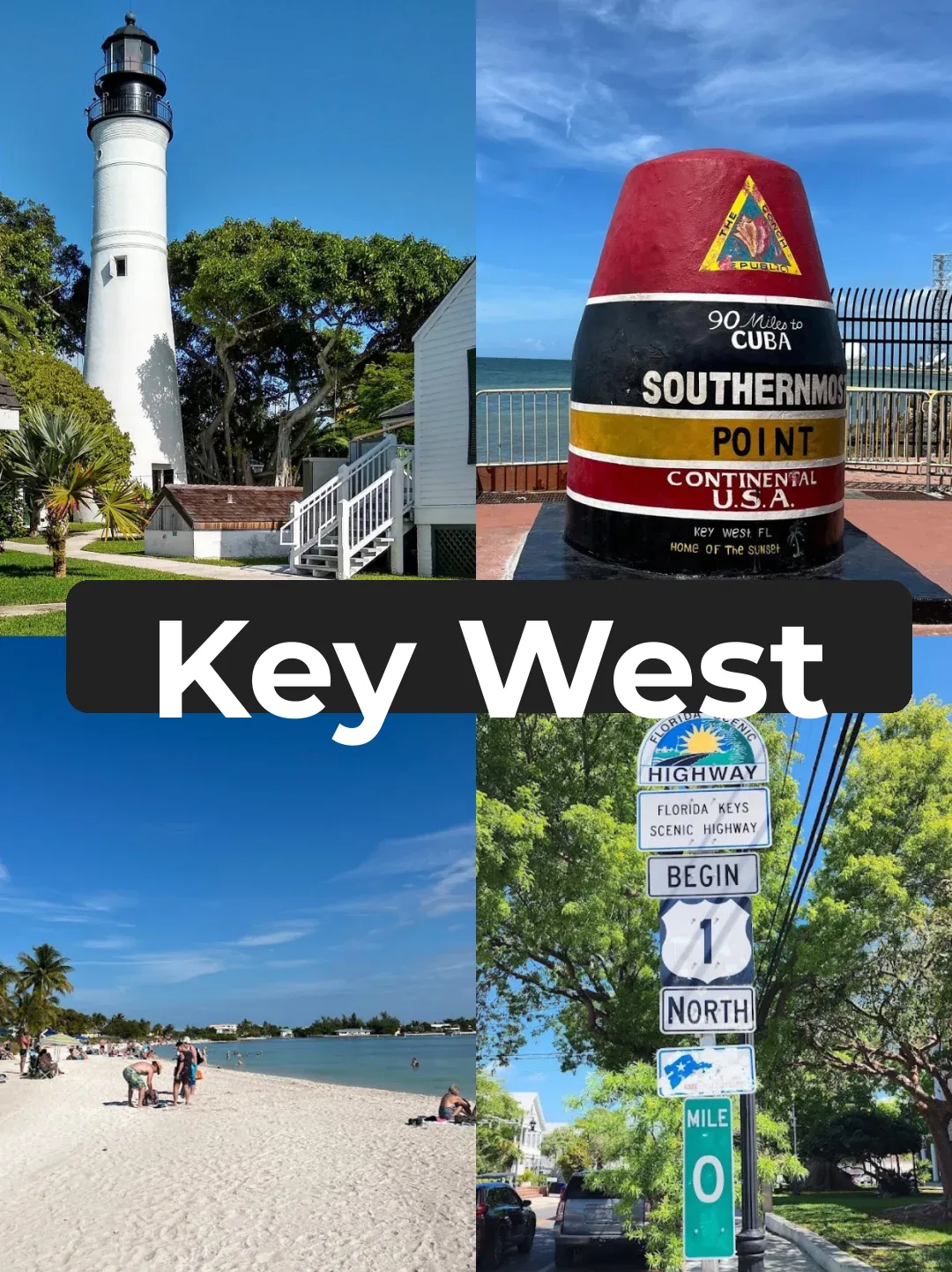 🌟One-Day Trip to Key West: Visiting America's "Land's End"