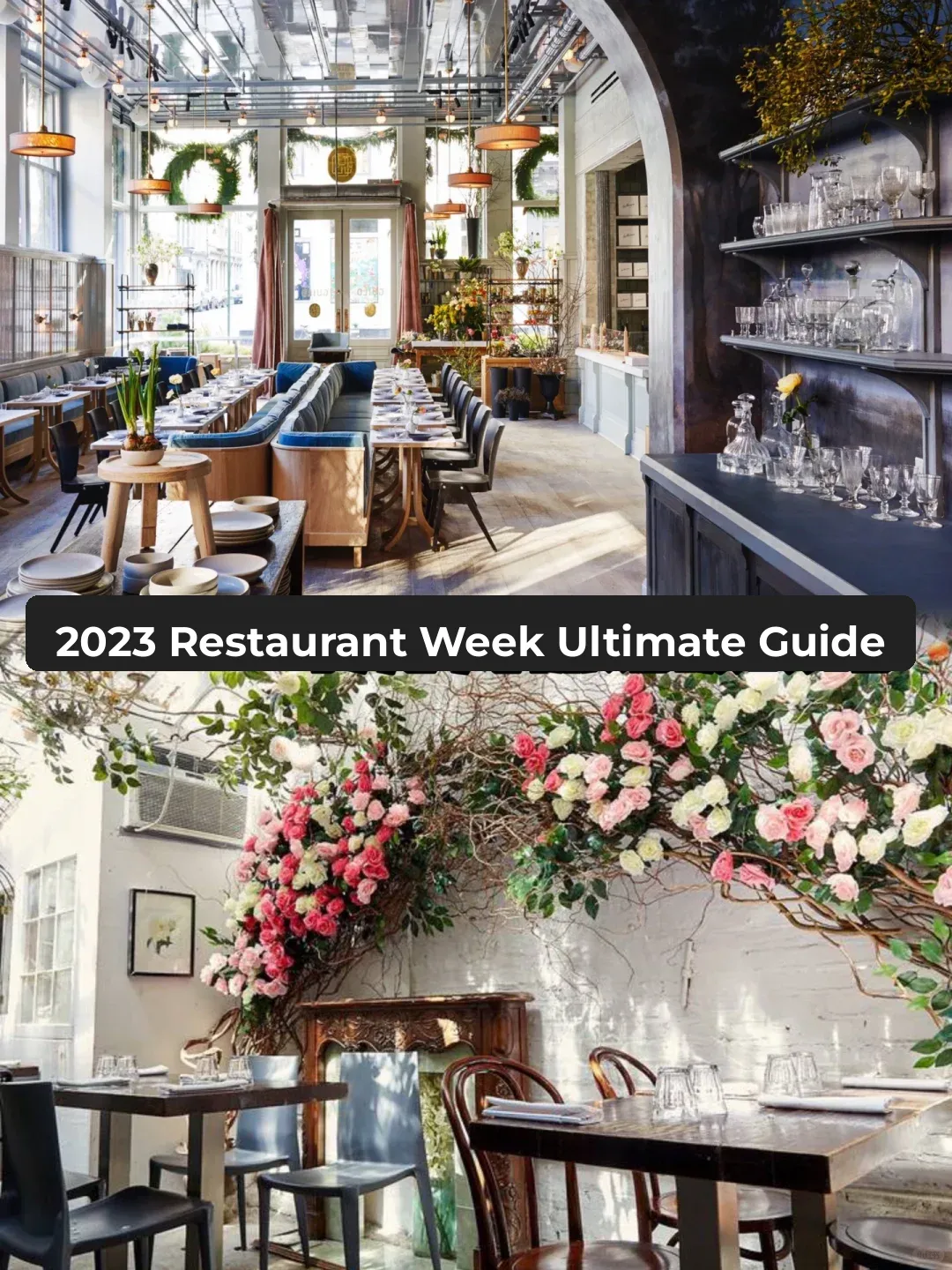 2023 NYC Restaurant Week Ultimate Guide!
