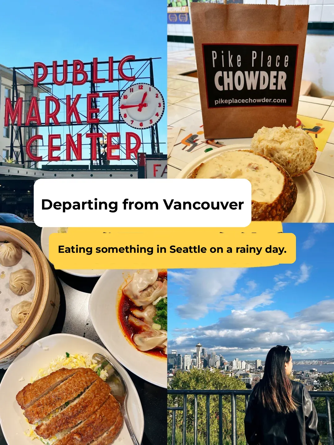 What to Eat in Seattle for a 2-Day, 1-Night Trip from Vancouver