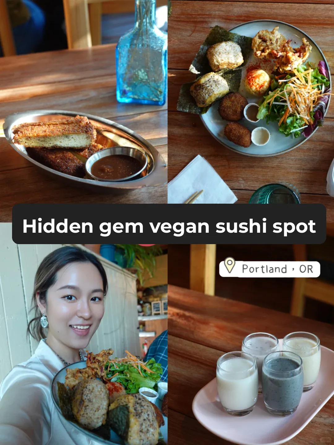 Must-Visit in Portland ✅ Hidden Gem Vegan Japanese Restaurant ㊙️