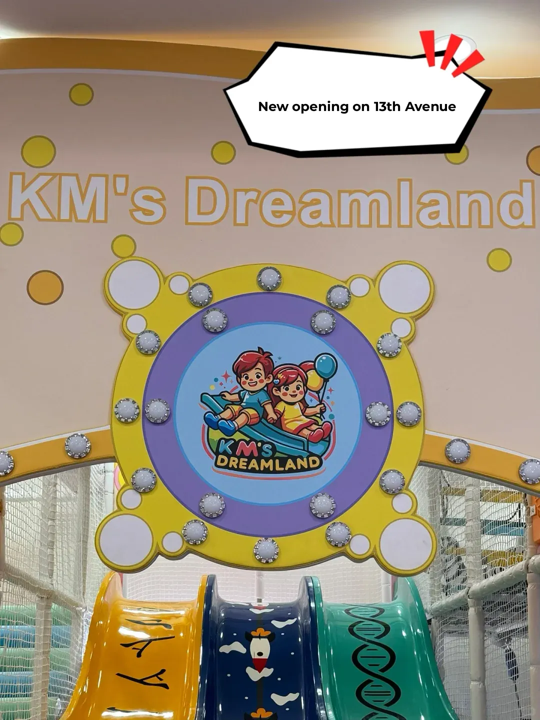 BK's New Indoor Playground: KM's Dreamland