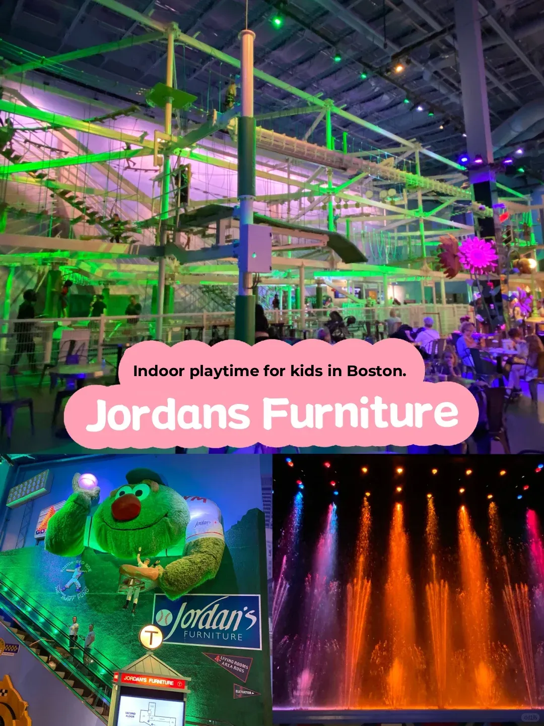 Top Indoor Kid-Friendly Spot in Boston: Jordan’s Furniture
