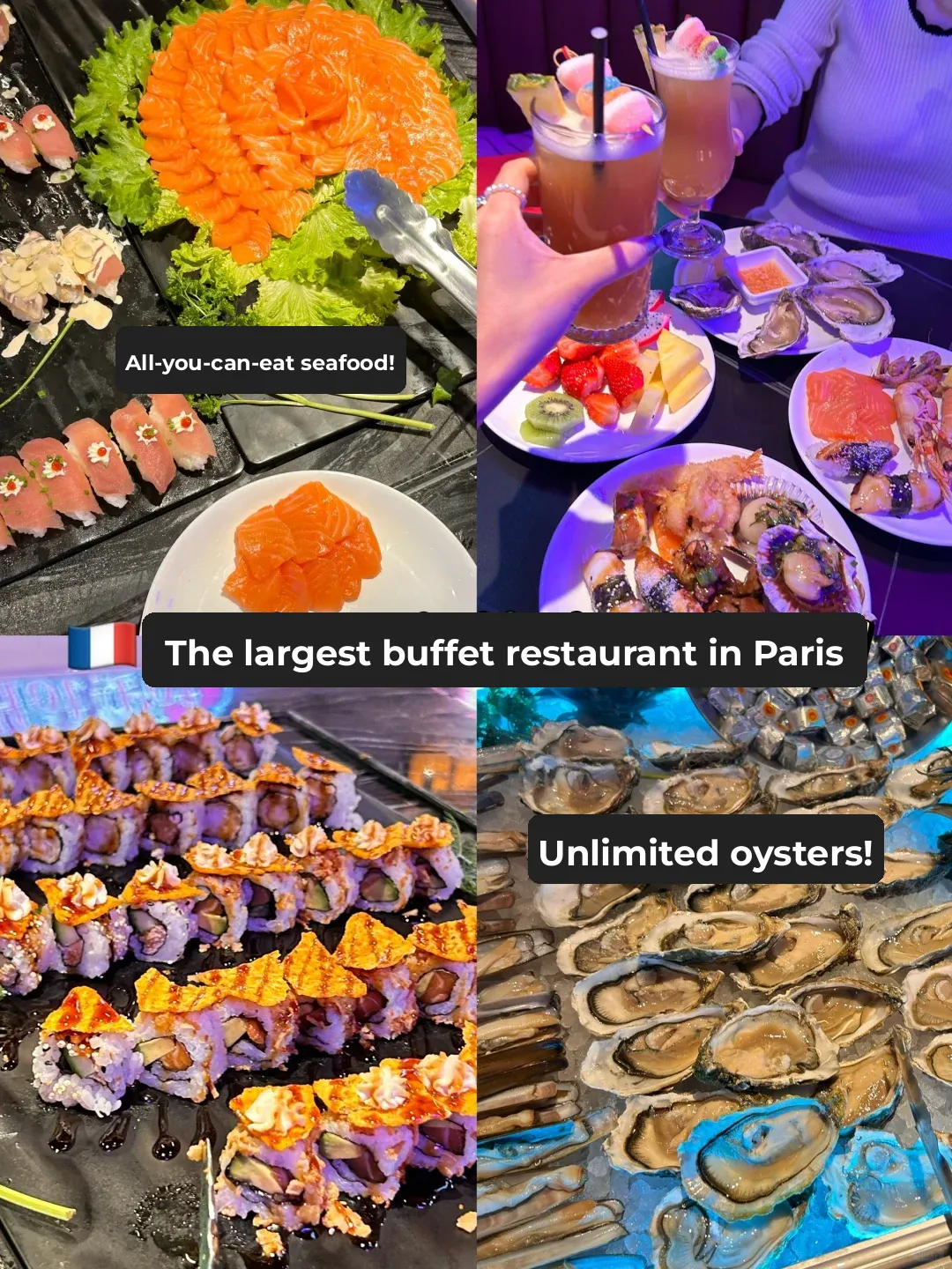 🇫🇷 This Buffet in Paris 94 is Insanely Plentiful 😭‼️