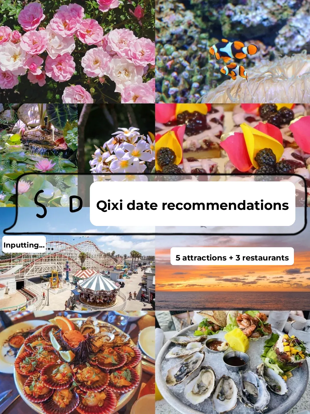 San Diego 🌷｜8 Romantic Date Spots & Restaurants for Chinese Valentine’s Day (Qixi) ✨🌸