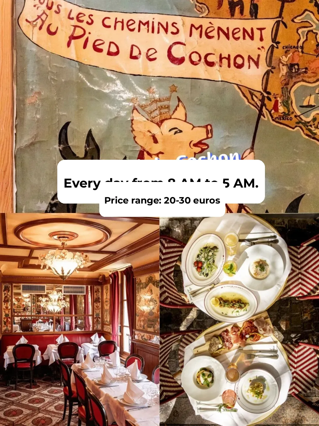 5 Late-Night French Eateries in Paris