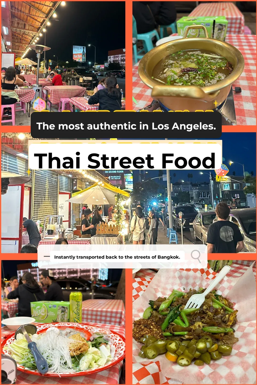 🇺🇸 LA Street Food Night Market｜$10 Instantly Transports You to Thailand